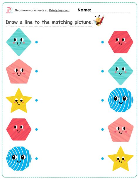 Free Printable Matching Worksheets