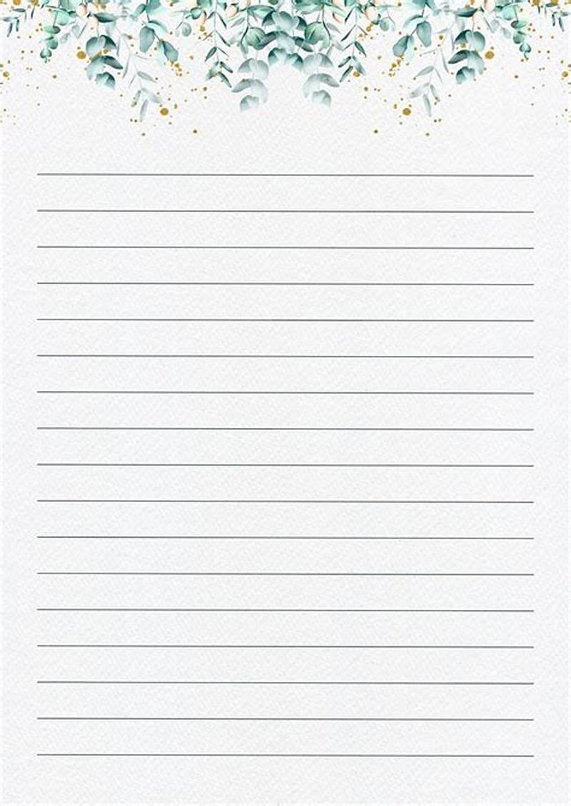 Free Printable Notepad