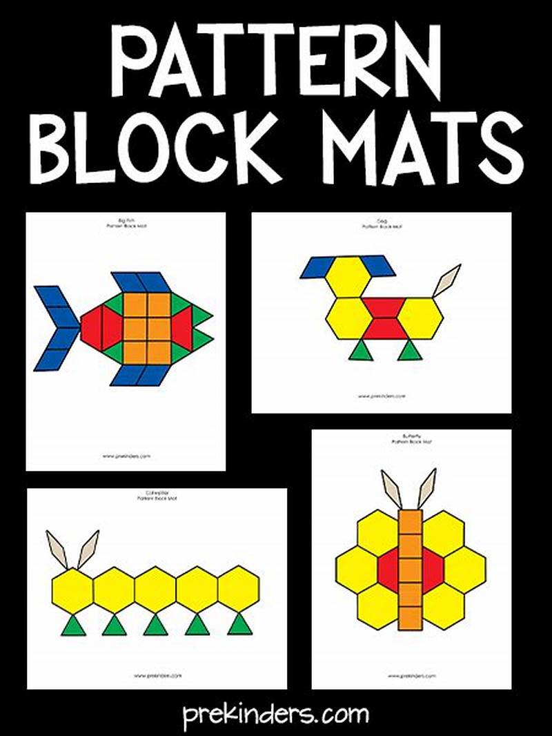 Free Printable Pattern Block Shapes Printable