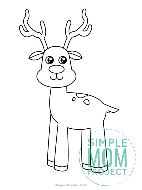 Free Printable Reindeer