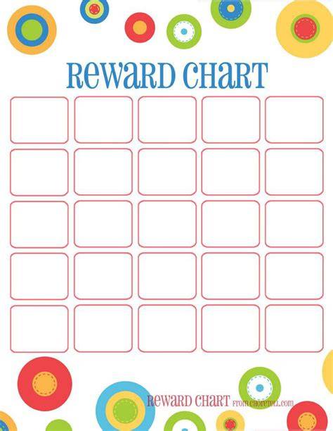 Free Printable Rewards Charts For 3 Year Olds