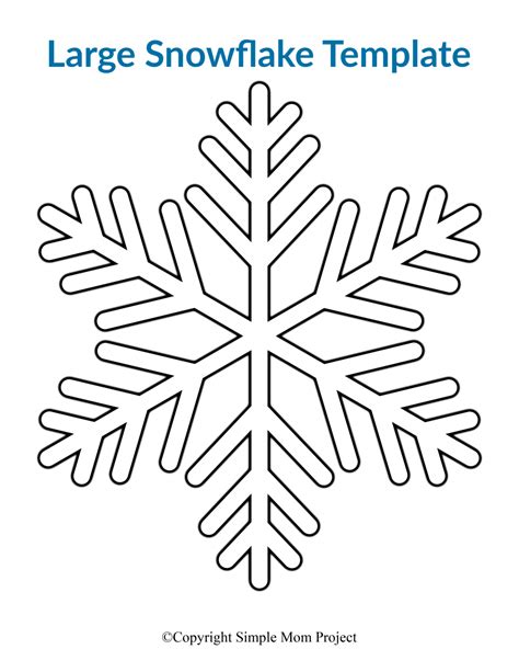Free Printable Snowflakes