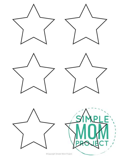 Free Printable Star Template