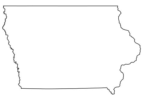 Free Printable State Outlines