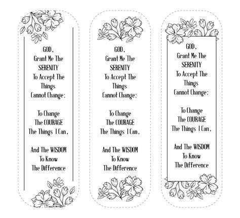 Free Printable The Lord's Prayer Printable Bookmark