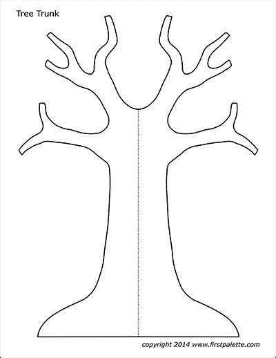 Free Printable Tree Trunk