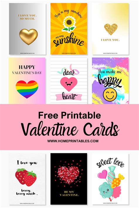 Free Printable Valentine Cards For Mom