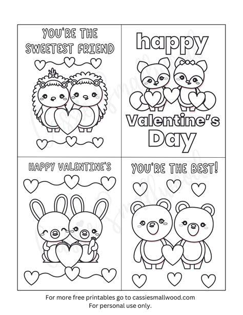 Free Printable Valentines Day Cards One Ina Melon