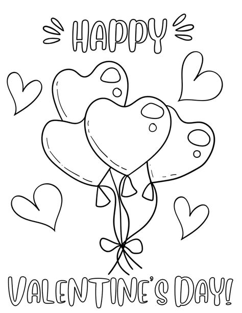 Free Printable Valentines Day Coloring Pages