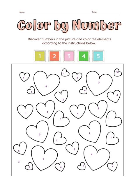 Free Printable Valentines Day Worksheets