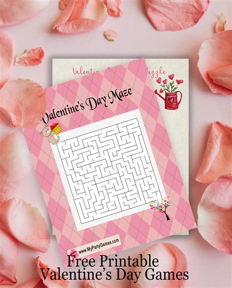 Free Printable Valentines Games