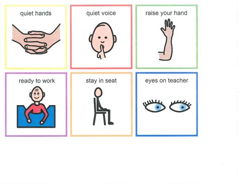 Free Printable Visuals For Autism