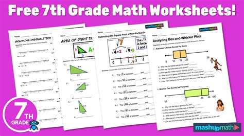 Free Printable Worksheets For 7th Graders