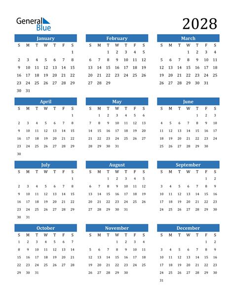 Free Printable Yearly Calen… 