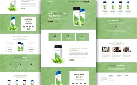 Free Product Page Template