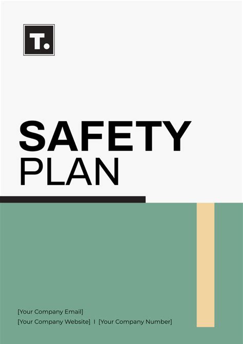 Free Safety Plan Template
