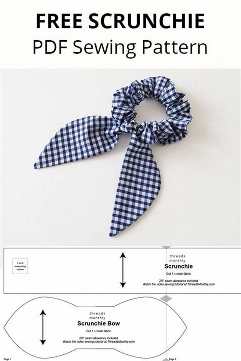 Free Scrunchie Pattern
