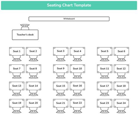Free Seating Chart Template