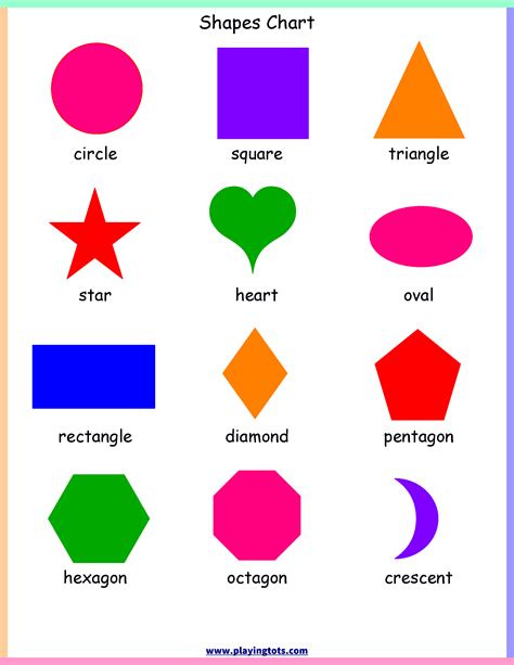 Free Shapes Printables