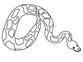 Free Snake Coloring Pages Printables