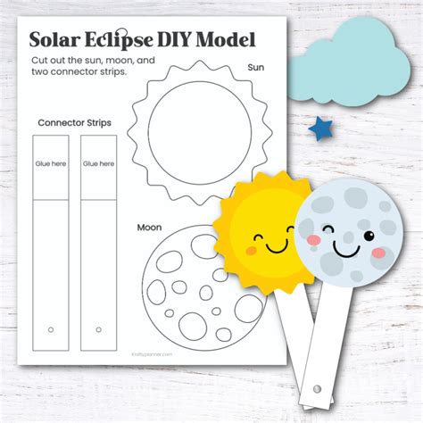 Free Solar Eclipse Activities For Kids Printable