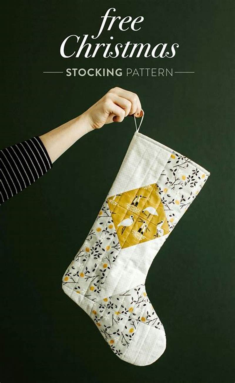 Free Stocking Sewing Pattern