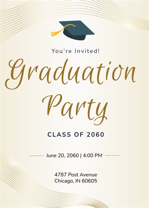 Free Template For Graduation Invitation