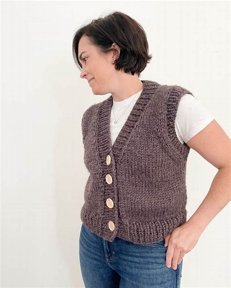 Free Vest Pattern Knitting