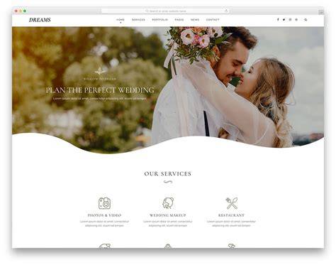 Free Wedding Website Template