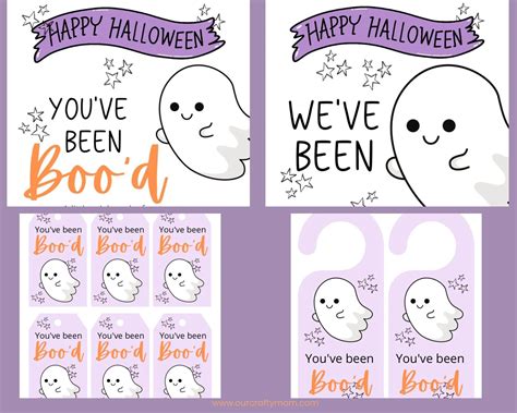 Free You've Been Booed Printables