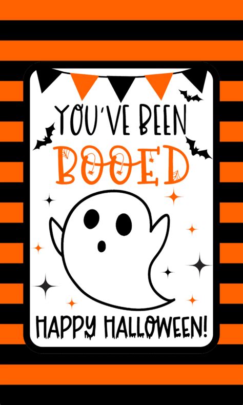 Free Youve Been Booed Printables