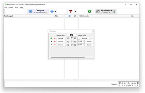FreeFileSync Interface
