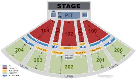 Freedom Mortgage Pavilion Seating Chart