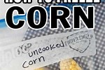 Freeze Corn without Cooking