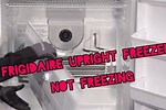 Freezer Not Freezing Properly