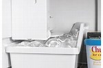 Freezer Top Refrigerator with Ice Maker