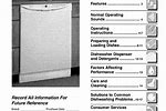 Frigidaire Gallery Dishwasher User Manual