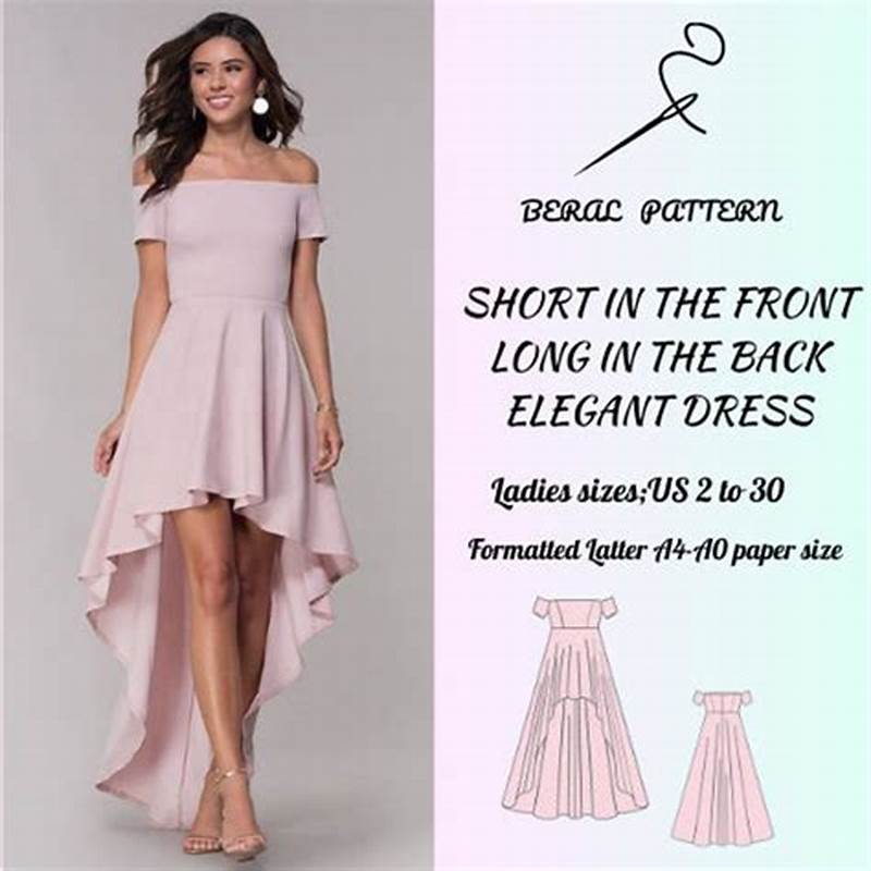 Front Short Back Long Dress Pattern