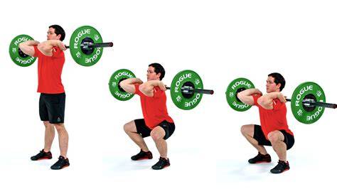 Ilustrasi Front Squat
