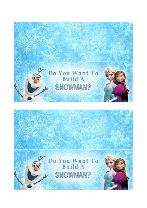 Frozen Do You Want To Build A Snowman Free Printable