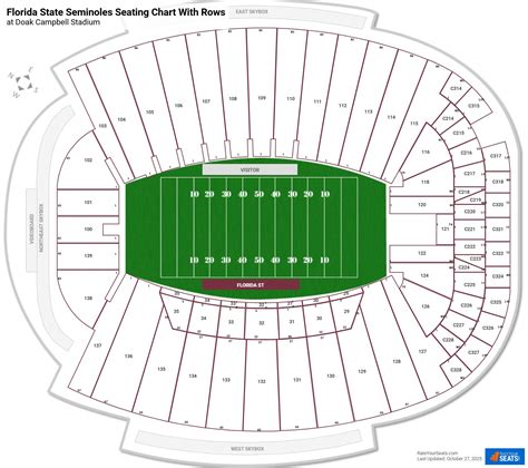 Fsu Doak Campbell Stadium Seating Chart