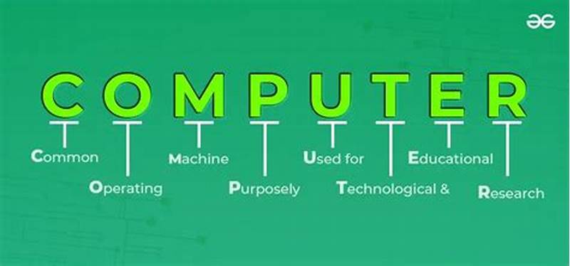 Full Form Of Computer