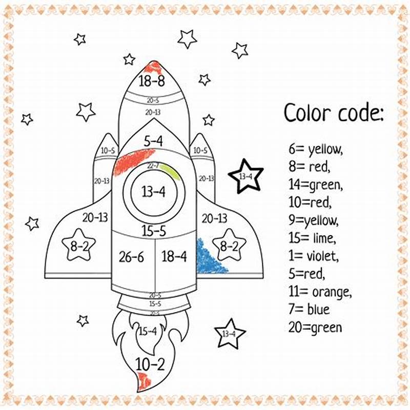 Fun Coloring Math Worksheets