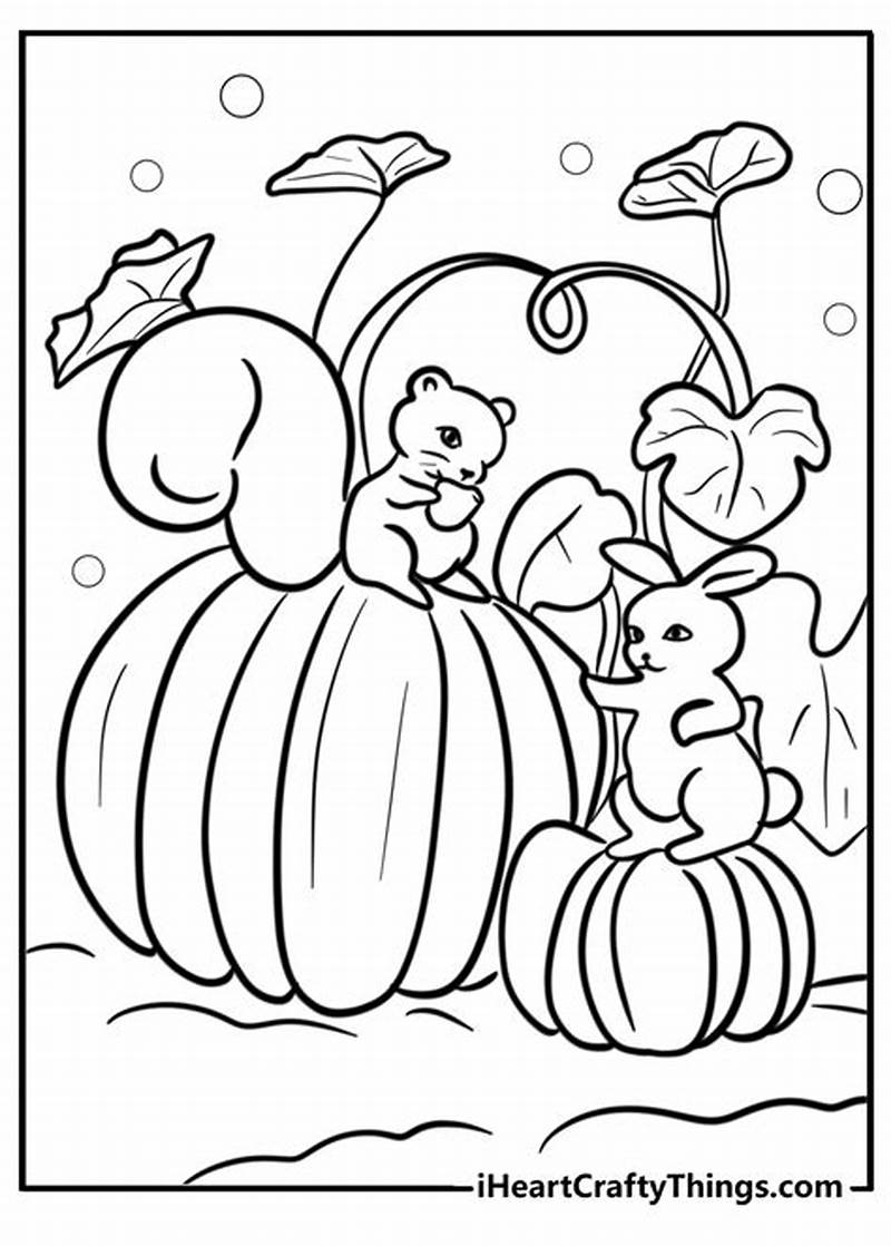 Fun Fall Coloring Sheets For 2nd Graders