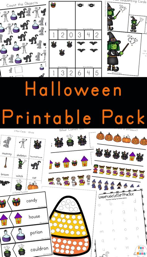 Fun Printable Halloween Activities