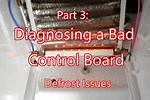 GE Refrigerator Diagnoise Bad Control Board On YouTube