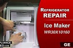 GE Refrigerator Troubleshooting Ice Maker