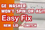 GE Washer Won't Spin or Agitate