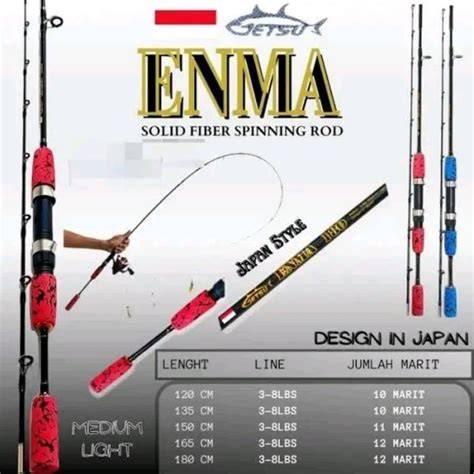 GETSU ENMA fishing rod