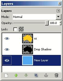 Drop Shadow Dialog Box